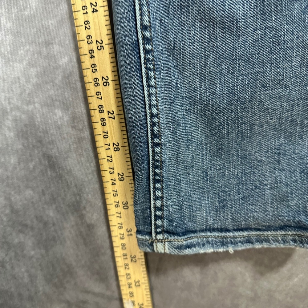 Silver Jeans Co Suki Straight Mid Wash Blue Denim Jeans Womens 29x32 Stretch Y2K - Picture 8 of 9